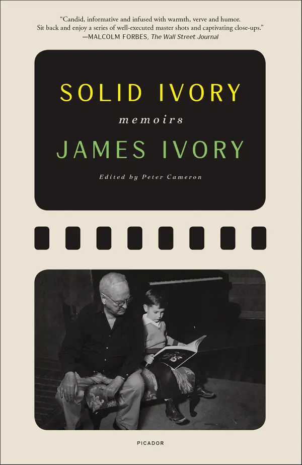 Solid Ivory by James Ivory, Peter Cameron cover