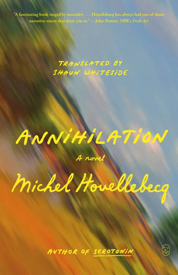 Annihilation by Michel Houellebecq, Shaun Whiteside cover