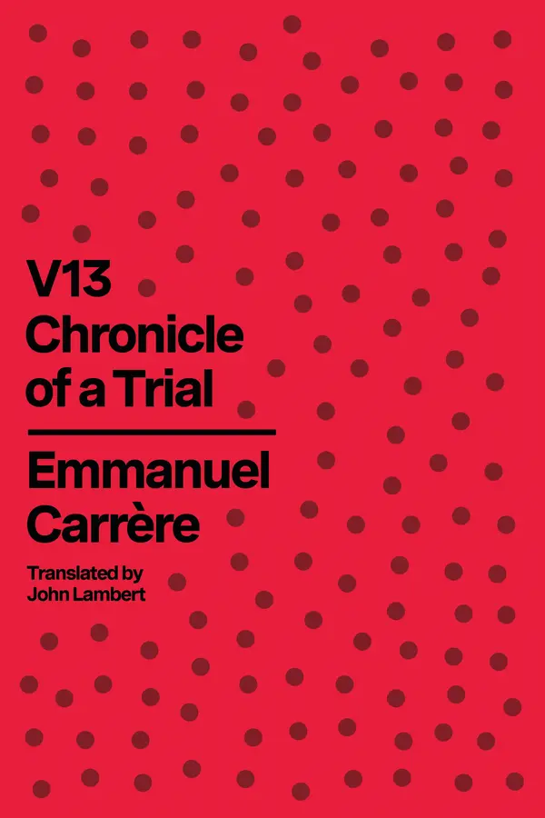 V13 by Emmanuel Carrère, John Lambert cover