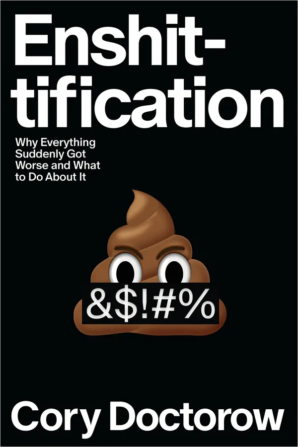 Enshittification by Cory Doctorow cover