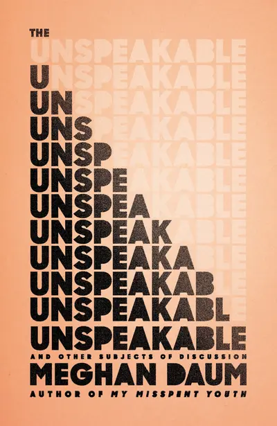 The Unspeakable book cover