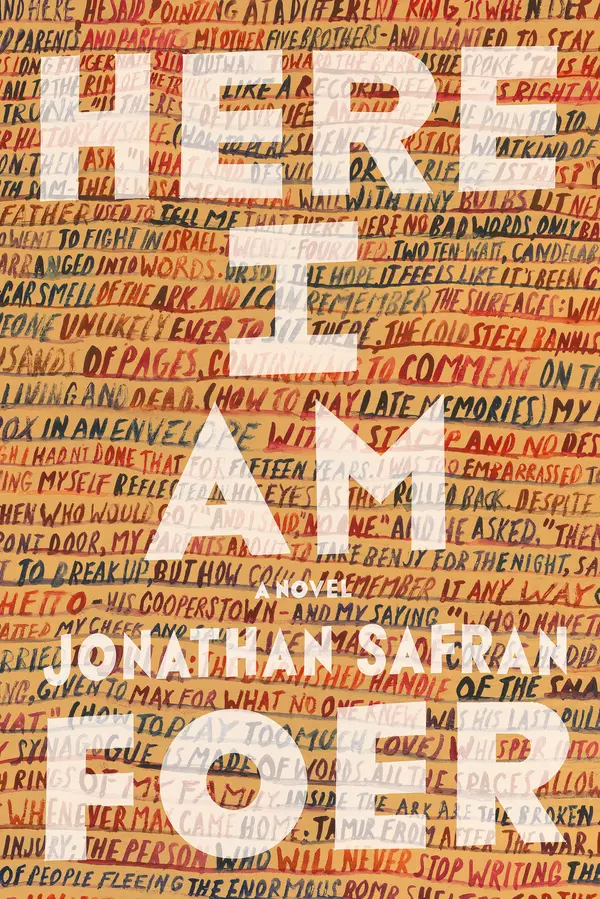 Here I Am by Jonathan Safran Foer cover