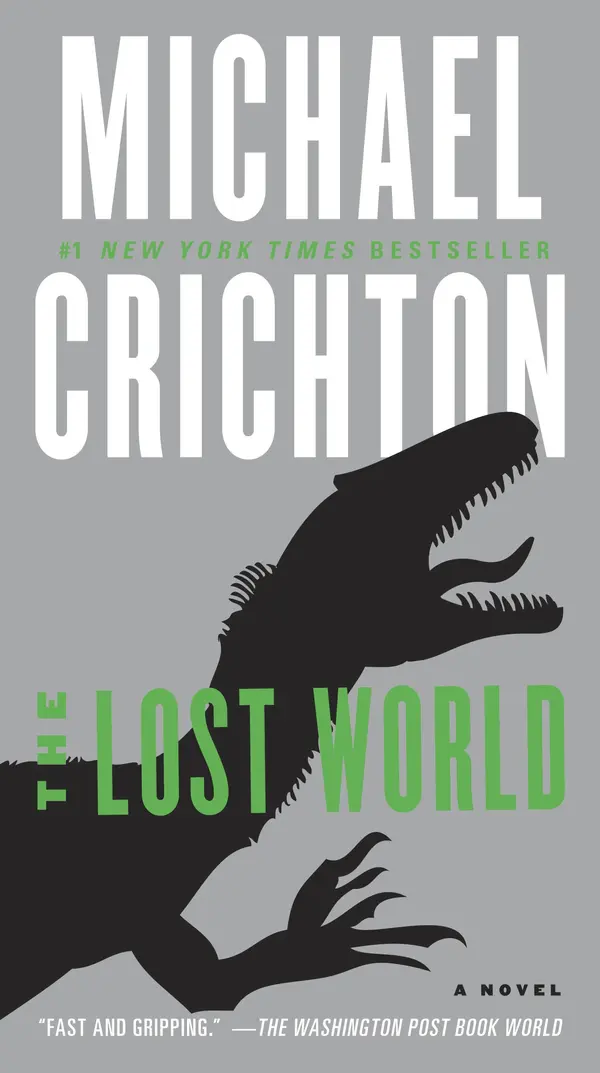 The Lost World by Michael Crichton cover