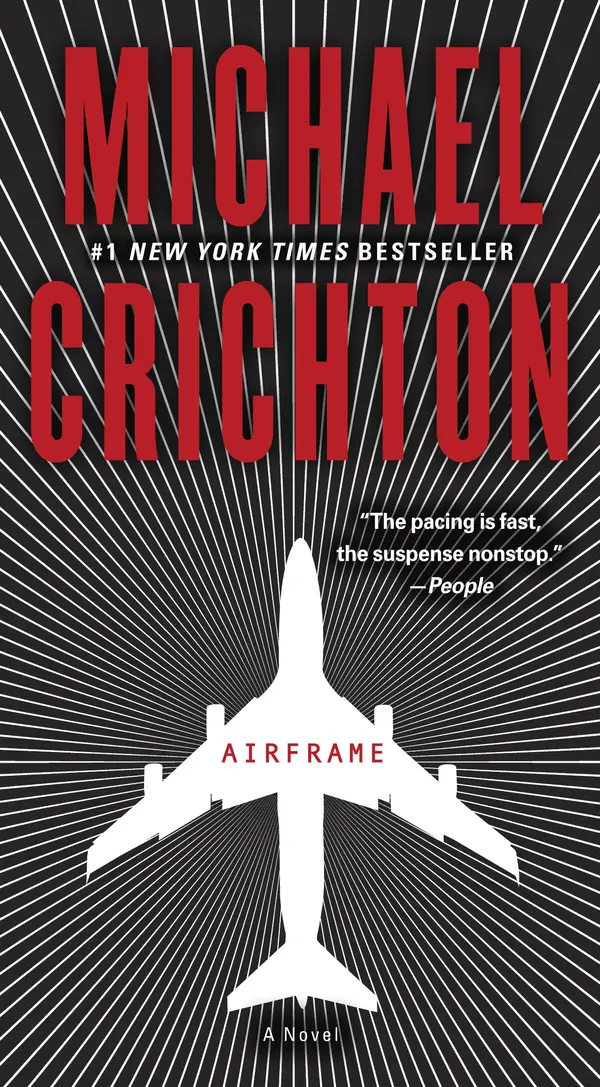 Airframe by Michael Crichton cover