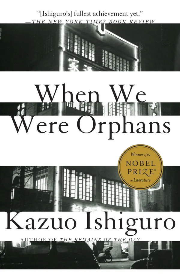 When We Were Orphans by Kazuo Ishiguro cover