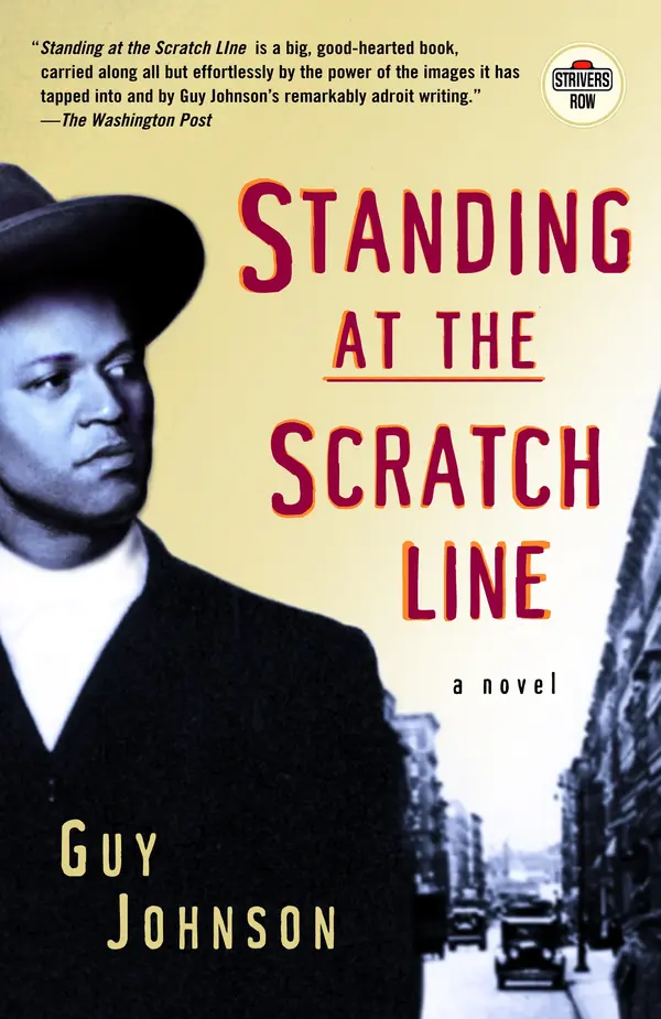 Standing at the Scratch Line by Guy Johnson cover