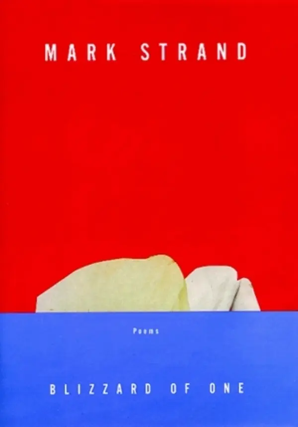 Blizzard of One by Mark Strand cover