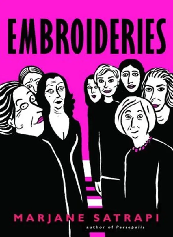 Embroideries by Marjane Satrapi cover