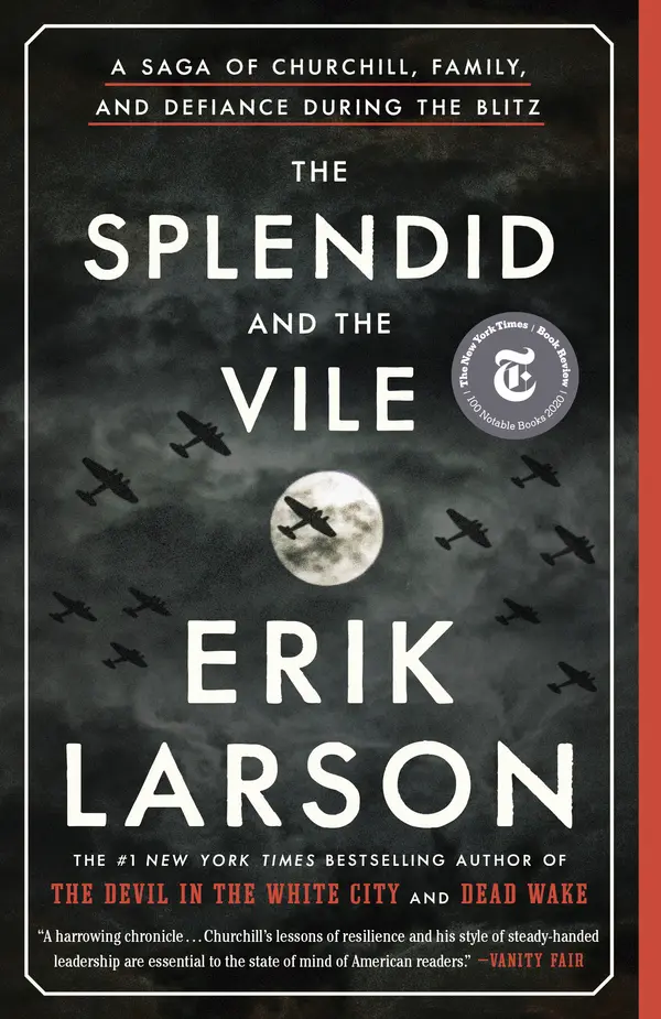 The Splendid and the Vile by Erik Larson cover