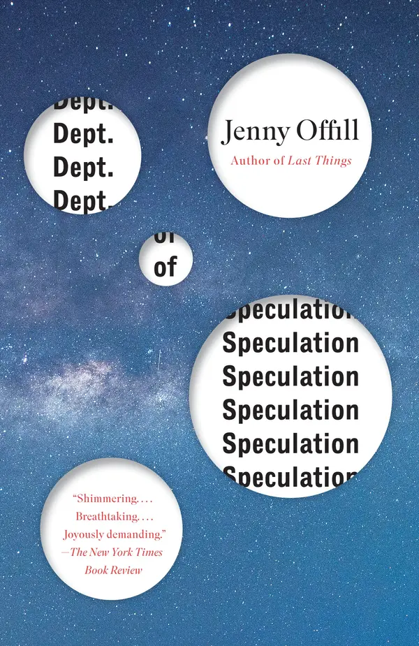 Dept. of Speculation by Jenny Offill cover