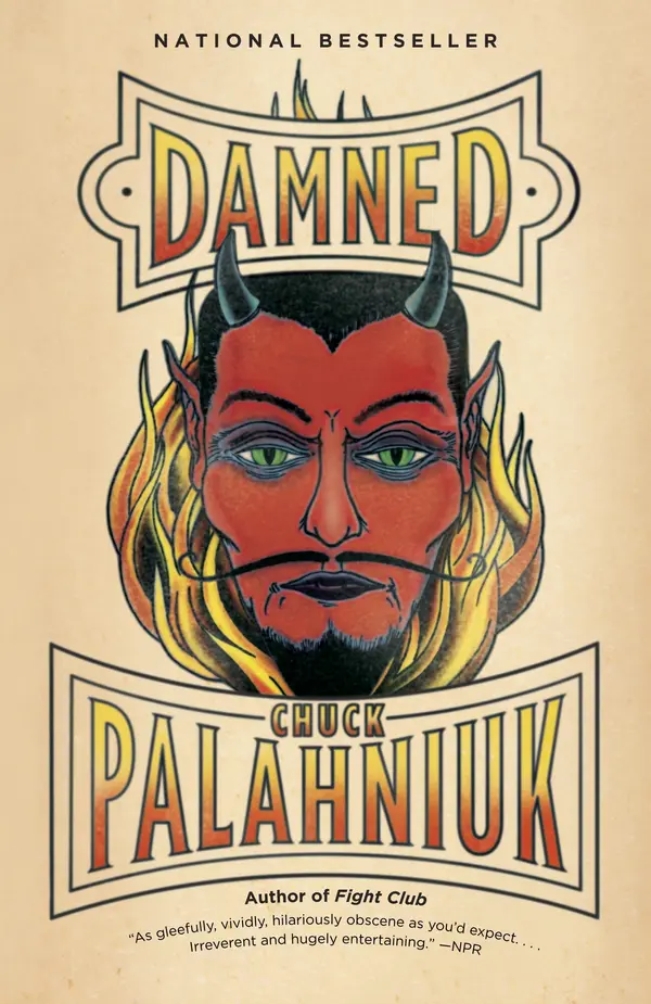 Damned by Chuck Palahniuk cover