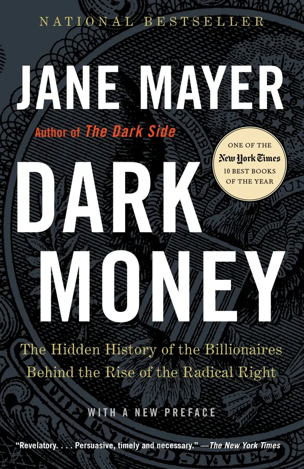 Dark Money by Jane Mayer cover