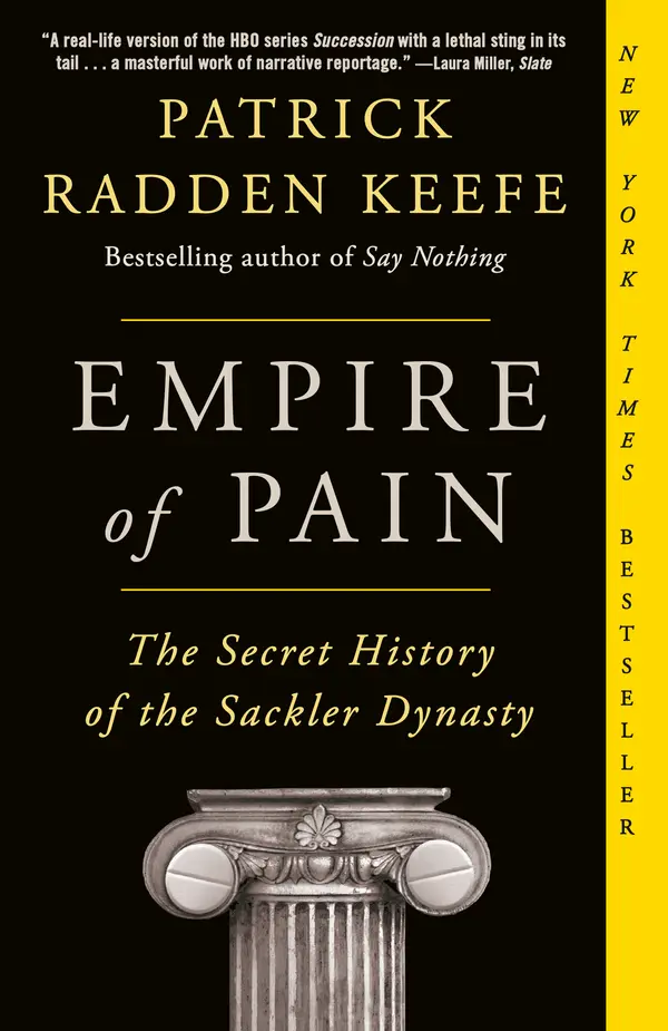 Empire of Pain by Patrick Radden Keefe cover