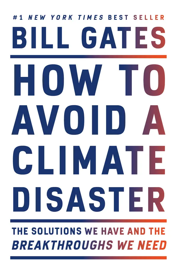 How to Avoid a Climate Disaster by Bill Gates cover