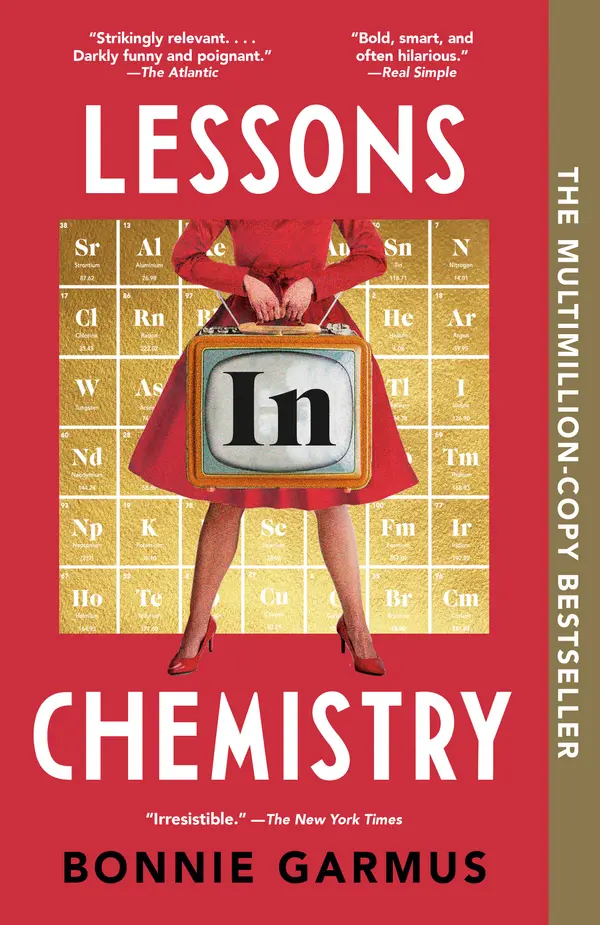 Lessons in Chemistry by Bonnie Garmus cover