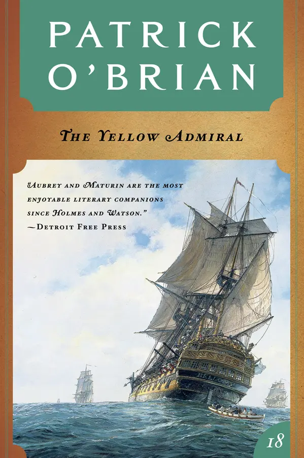 The Yellow Admiral by Patrick O'Brian cover