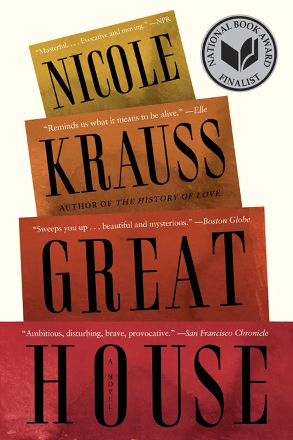 Great House by Nicole Krauss cover