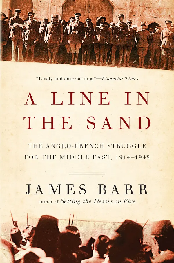 A Line in the Sand by James Barr cover