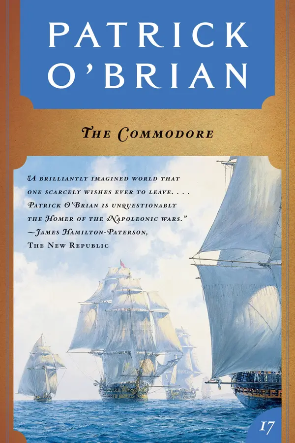 The Commodore by Patrick O'Brian cover