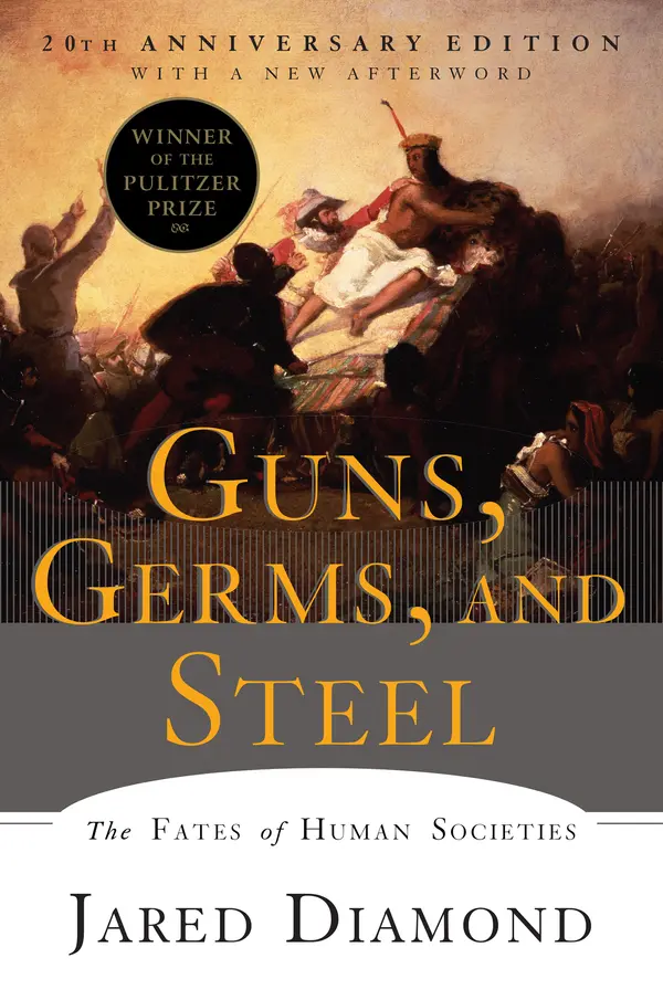 Guns, Germs, and Steel by Jared Diamond cover