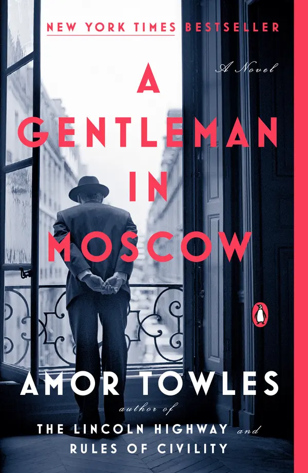 A Gentleman in Moscow by Amor Towles cover