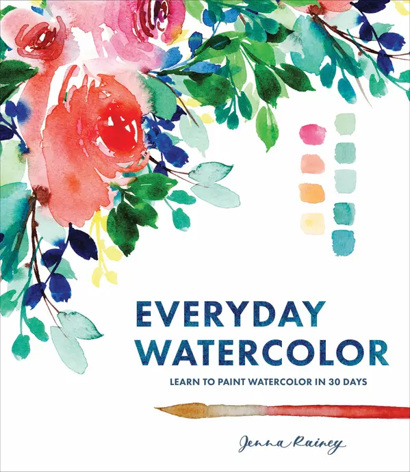 Everyday Watercolor by Jenna Rainey cover