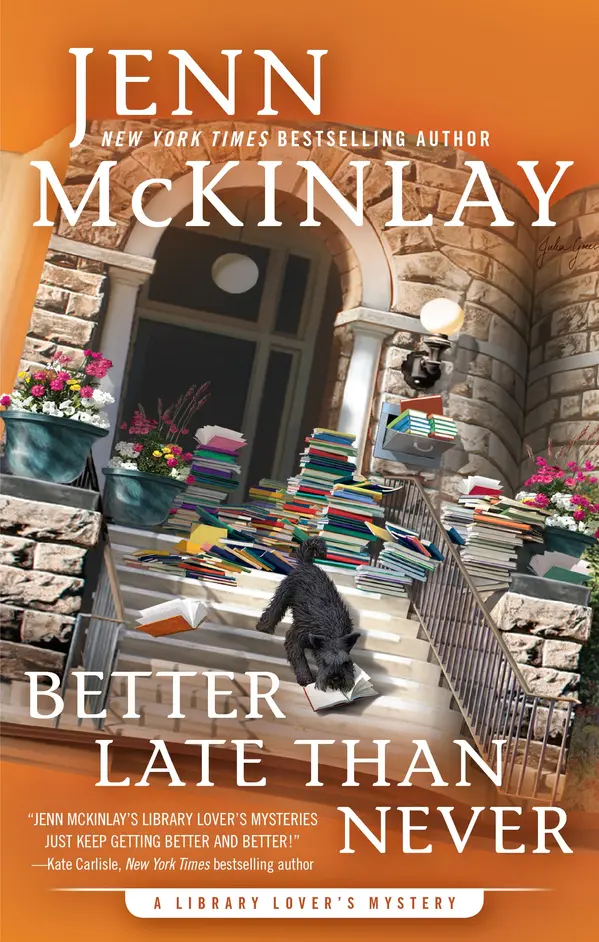 Better Late Than Never by Jenn McKinlay cover