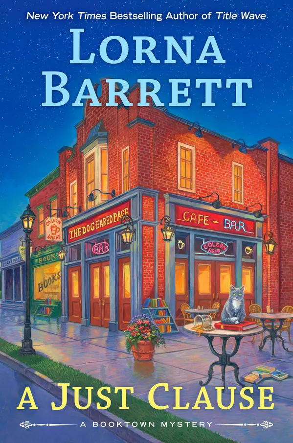 A Just Clause by Lorna Barrett cover