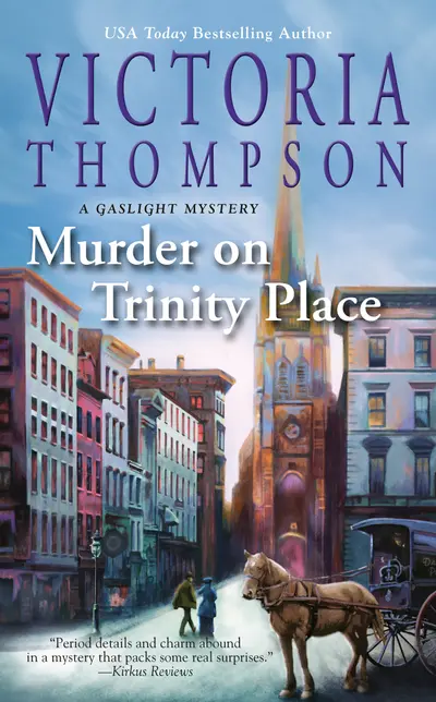 Murder on Trinity Place book cover