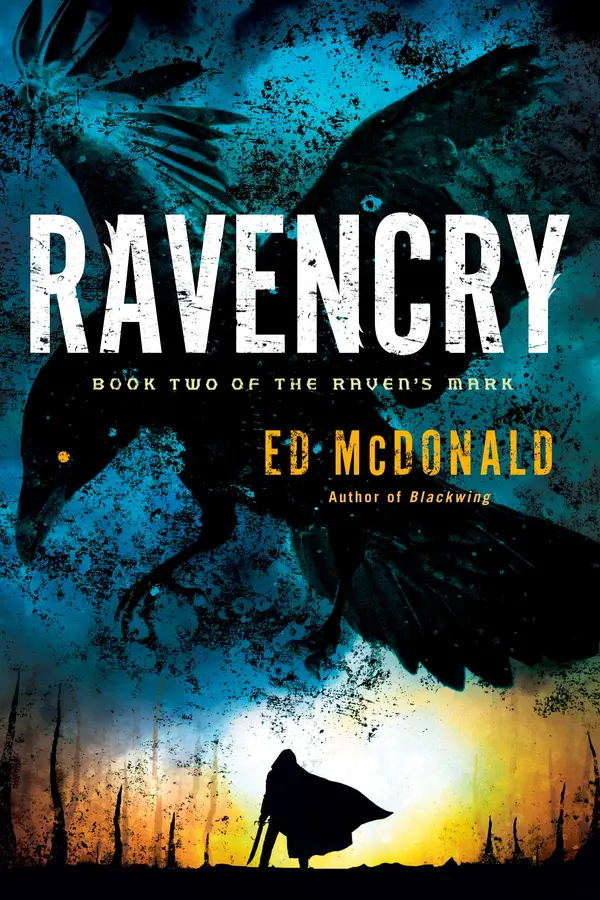 Ravencry by Ed McDonald cover