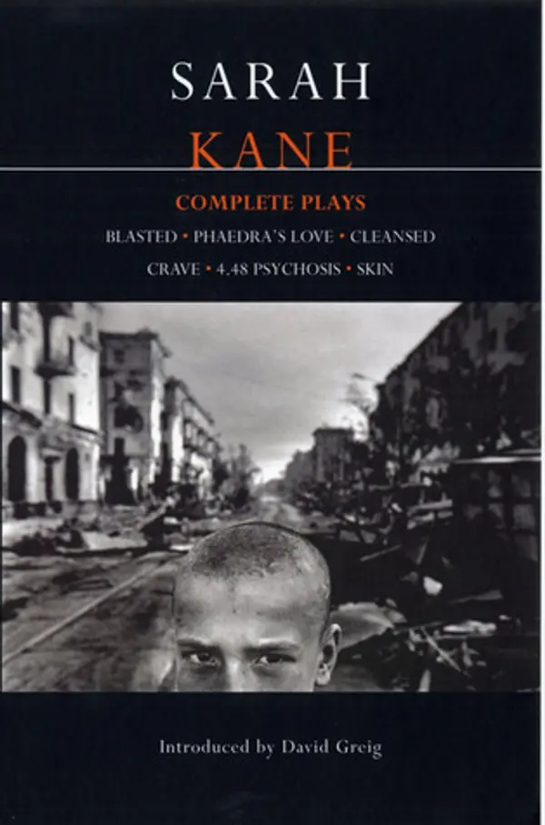 Complete Plays by Sarah Kane cover