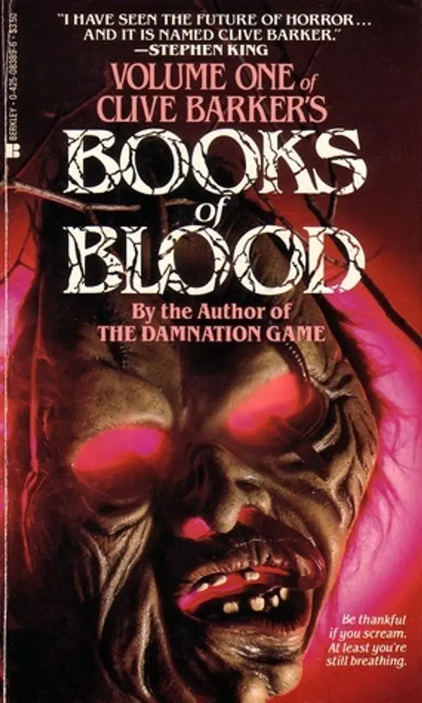 Books of Blood: Volume One (Books of Blood, #1) by Clive Barker cover