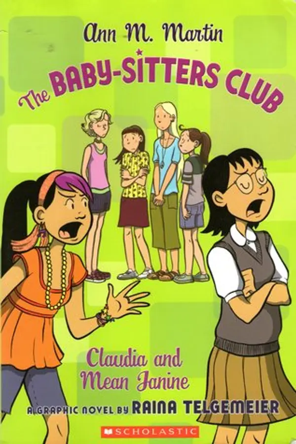 Claudia and Mean Janine by Raina Telgemeier cover