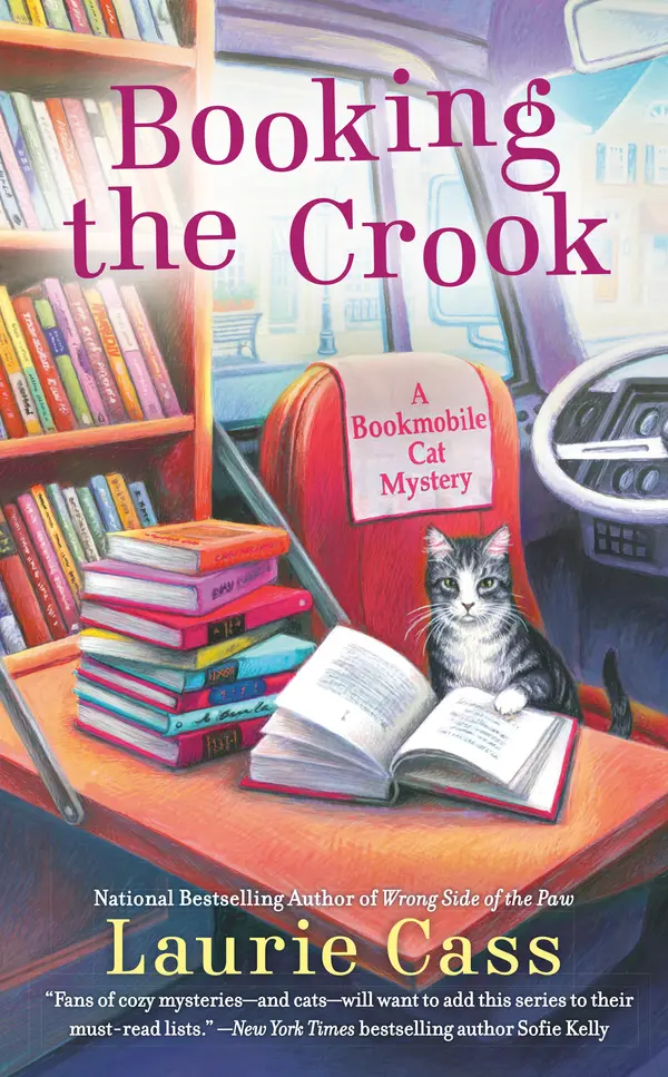 Booking the Crook by Laurie Cass cover
