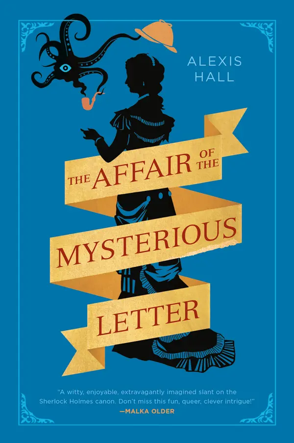 The Affair of the Mysterious Letter by Alexis Hall cover