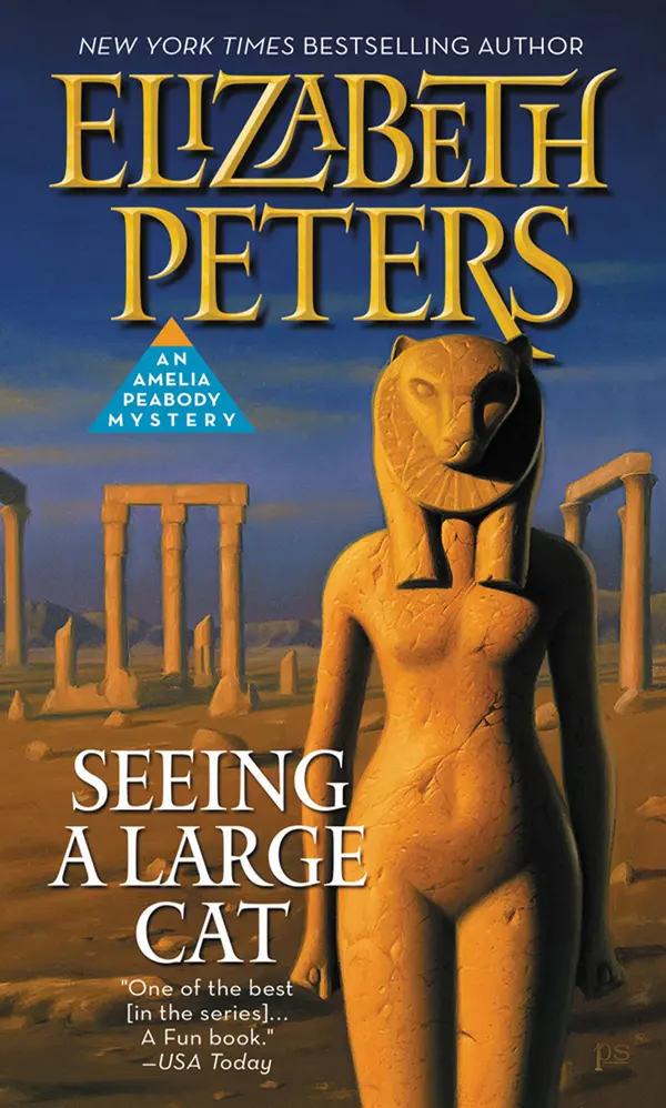 Seeing a Large Cat by Elizabeth Peters cover