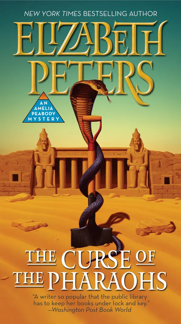 The Curse of the Pharaohs by Elizabeth Peters cover