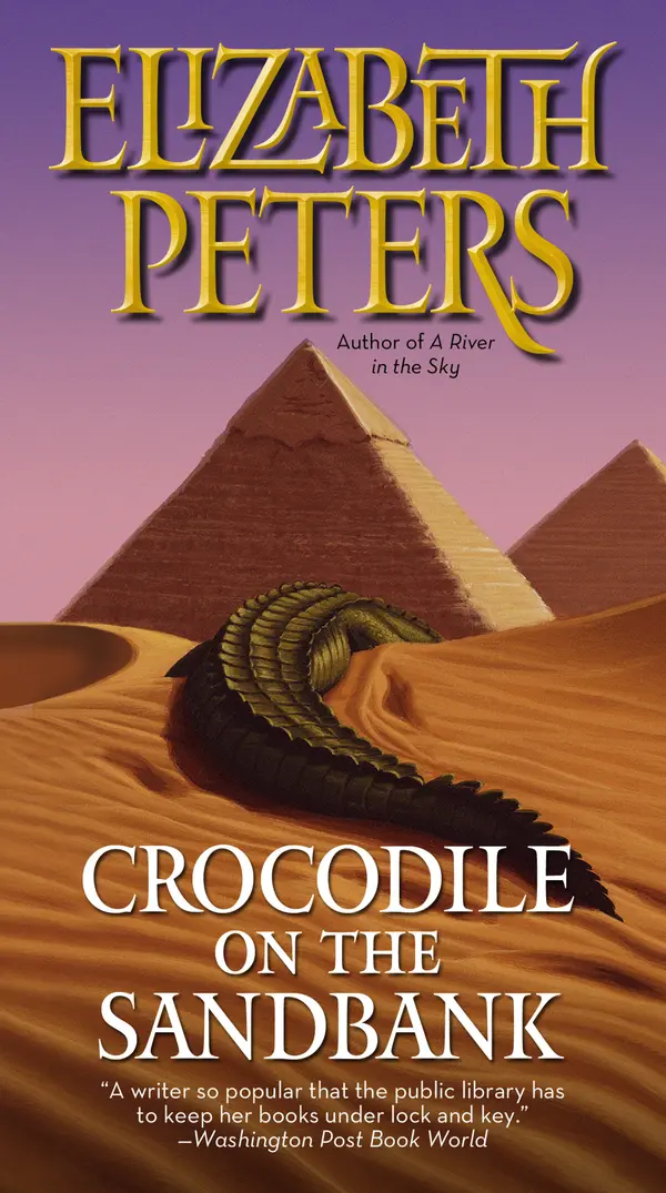 Crocodile on the Sandbank by Elizabeth Peters cover