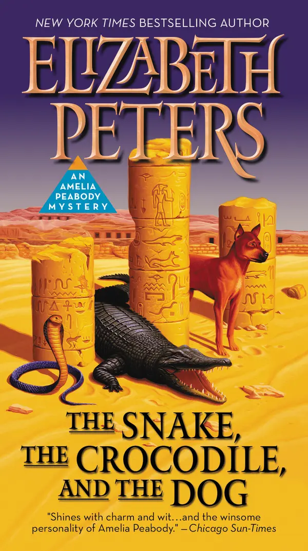 The Snake, the Crocodile, and the Dog by Elizabeth Peters cover
