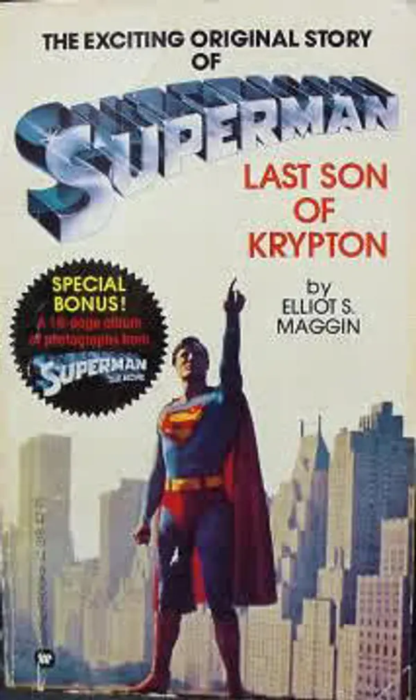 Superman, Last Son of Krypton by Elliot S. Maggin cover