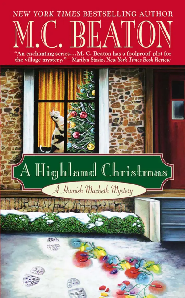 A Highland Christmas by M. C. Beaton cover
