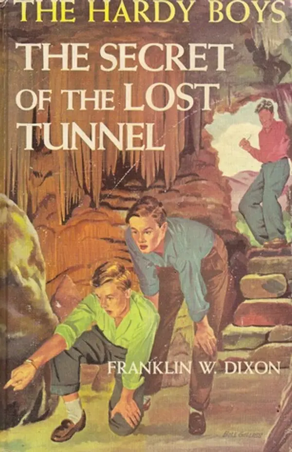 The Secret of the Lost Tunnel (Hardy Boys, #29) by Franklin W. Dixon cover