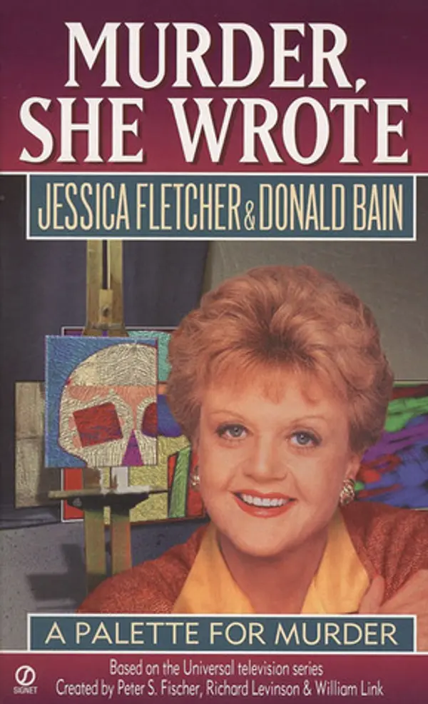 A Palette for Murder (Murder, She Wrote, #7) by Jessica Fletcher cover
