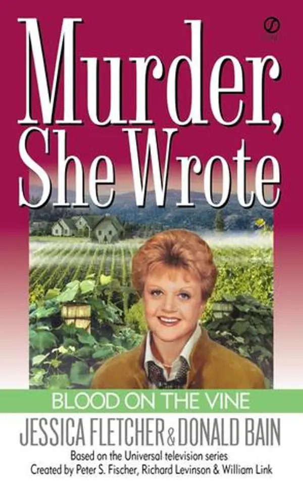 Blood on the Vine (Murder, She Wrote, #15) by Jessica Fletcher cover