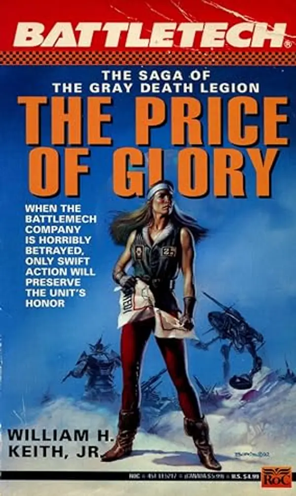 The Price of Glory (Saga of the Gray Death Legion, #3) by William H. Keith Jr. cover