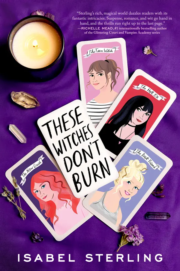 These Witches Don't Burn by Isabel Sterling cover