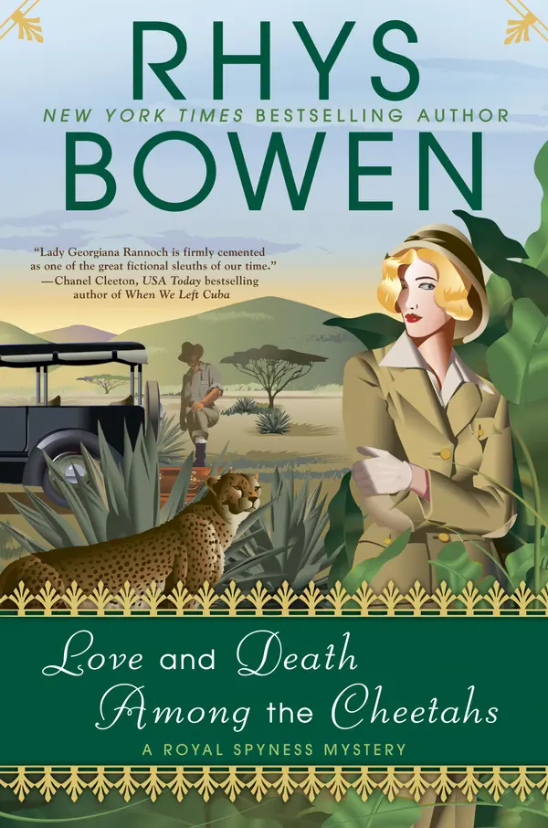 Love and Death Among the Cheetahs by Rhys Bowen cover