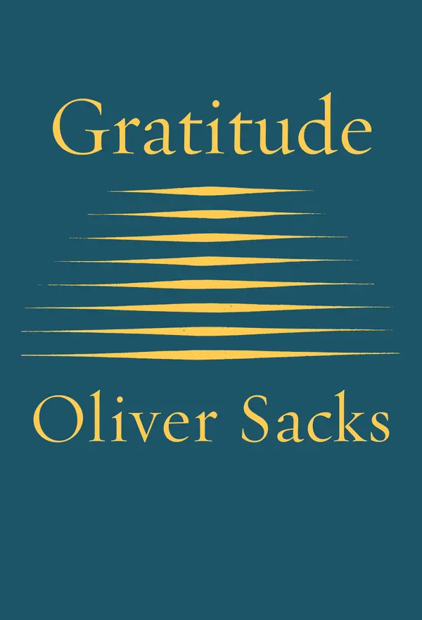 Gratitude by Oliver Sacks cover