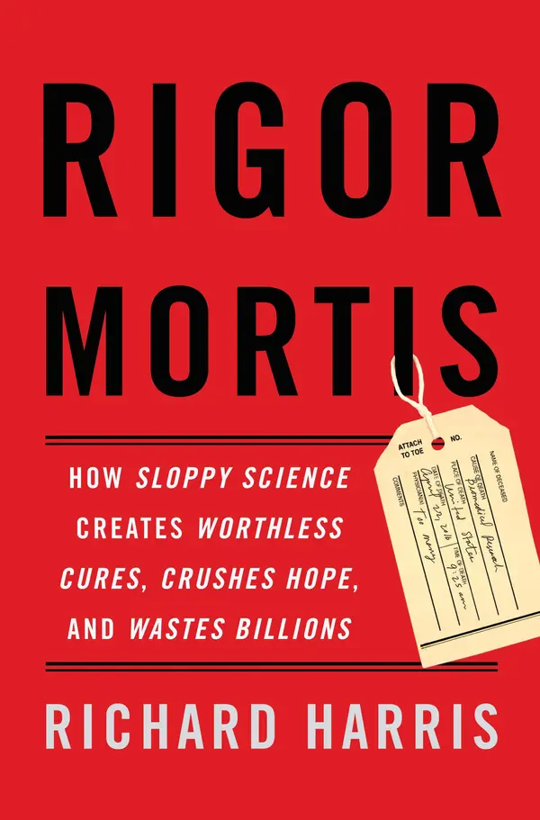 Rigor Mortis by Richard Harris cover