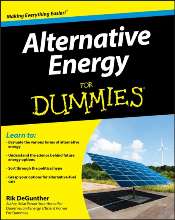 Alternative Energy For Dummies by Rik DeGunther cover